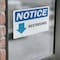 Signmission Restroom (Down Arrow) Sign With Symbol, 7 in W x Rectangle, Vinyl Decal OS-2PACK-NS-D-57-L-18094 - alternate 3